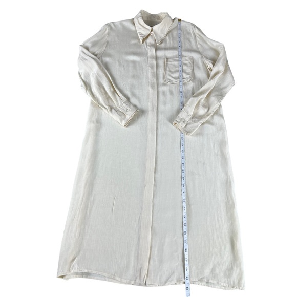 Samuji Teniel Dress Size Large in a Cream Color Samuji 2017 - Picture 13 of 16